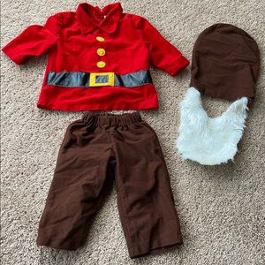 Dwarf costume size 12-18months